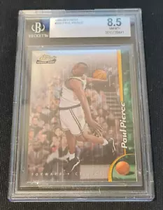 1998-99 Topps Finest Paul Pierce Boston Celtics Rookie #235 BGS 8.5 - Picture 1 of 2
