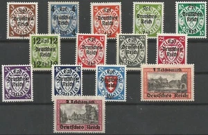 Deutsches Reich MiNr 716 - 729 postfrisch ** - Picture 1 of 1