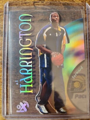1998-99 Skybox EX Century Al Harrington Rookie RC #79 Indiana Pacers - Image 1 of 2
