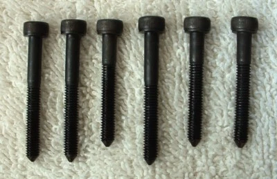6 SHORT String Lock SCREWS for Floyd Rose Original & Special Lic Tremolo Bridge  - Image 1 of 3