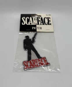 Scarface (Film) Al Pacino/Tony Montana Vintage 2" x 4" offizieller Bügelbild Patch - Bild 1 von 3