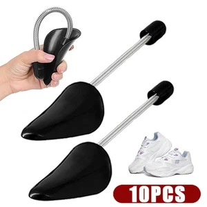 10x Adjustable Men Women Plastic Shoe Tree Shaper Keeper Stretcher Shoe Footwear - Picture 1 of 9
