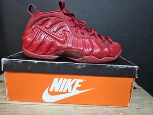 Size 11.5 - Nike Air Foamposite Pro Gym Red Good Condition 🔥 Gently Worn - Picture 1 of 13