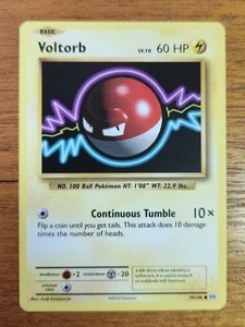 Voltorb Pokemon Card, Evolutions Set 39/108 - Picture 1 of 2