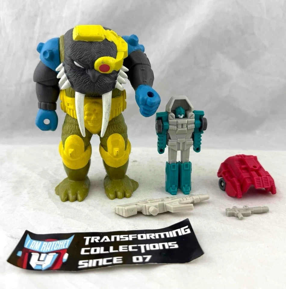 Transformers Original G1 1988 Pretender Longtooth Complete - Image 1 of 1