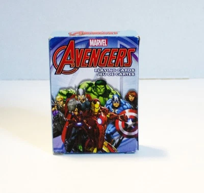 Marvel Avengers Playing Cards Jeu De Cartes Aquarius 52 Cards+2 Jokers VG COND - Image 1 of 4