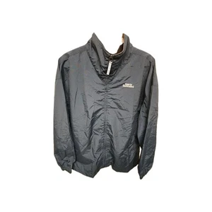 Veste homme vintage Sports Illustrated taille XL noire zippée intégrale poches - Photo 1/7