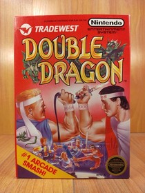 MINTY BOX CIB Double Dragon 1st Print Circle complete in nes Collector lot CLEAN