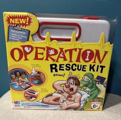 Operation Recue Kit Game! Milton Bradley 2007 Complete - Image 1 of 4