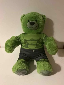Build A Bear Workshop Plüsch Marvel Avenger Hulk Stofftier Teddy - Bild 1 von 4