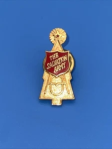 Vintage The Salvation Army Gold-Colored Pin National Custom Insignia - Picture 1 of 4