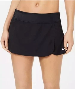 Nike BLACK Solid Element Swim Boardskirt Skirt Small - Picture 1 of 5