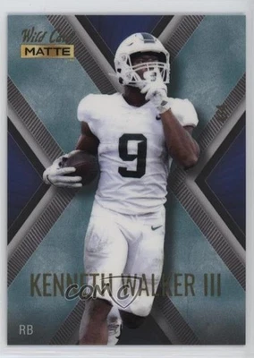 2022 Wild Card Matte SP Exclusive Blue/Teal /4 Kenneth Walker III Rookie RC - Image 1 of 2
