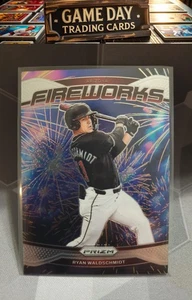 Panini Prizm #1 2025 Ryan Waldschmidt fuegos artificiales Arizona Diamondbacks - Imagen 1 de 2