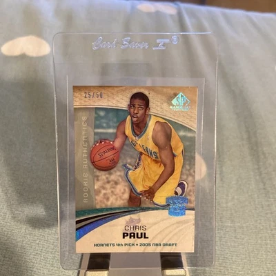 2004-05 Sp Game Used Blue Spectrum #149  Chris Paul ROOKIE 25/50 - Image 1 of 2