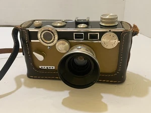 Cámara de colección Argus C3 Matchmatic Flash Finder "El ladrillo" con estuche de cuero de vaca - Imagen 1 de 21