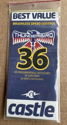 Castle Creations Thunderbird-36 Brushless Speed Controller 36 ESC with BEC - Image 1 of 4
