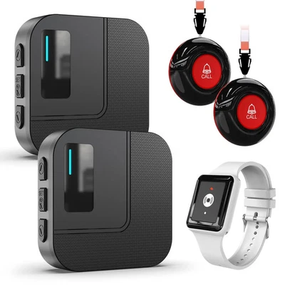 DAYTECH Smart Wrist Wireless Panic Button Linked To Phone, Personal Alarm - Image 1 of 4