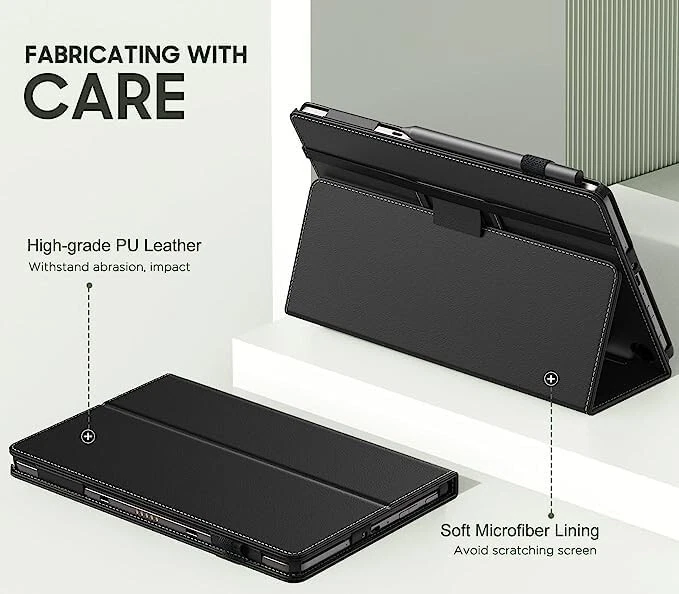 Slim Smart Leather Stand Case Cover For Amazon Fire Max 13th Generation 11" 2023 - Image 1 of 1