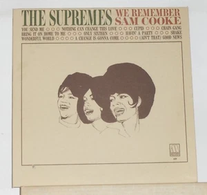 The Supremes - We Remember Sam Cooke - 1965 Mono Vinyl LP Record Album - Picture 1 of 2