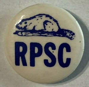 VINTAGE RPSC The Royal Philatelic Society of Canada Pinback Button - Canada - Bild 1 von 5