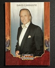 2009 Donruss Americana #85 DAVID CARRADINE Actor Kung Fu, Shane card Toploader