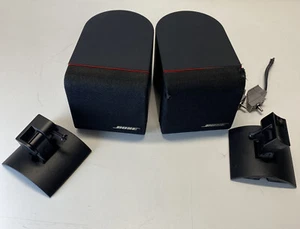 Par de Altavoces Bose Redline Single Cube Satellite 2 Estilo de Vida Acoustimass + Soportes - Imagen 1 de 12