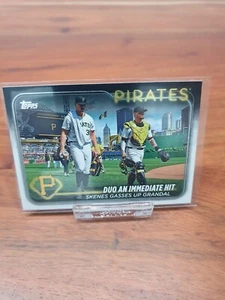 2024 Topps Update Series Skenes&Grandal Pittsburgh Pirates #US160 Veteran Combos - Bild 1 von 2