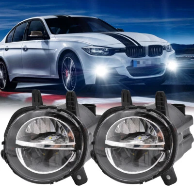 Nuevo par de luces antiniebla LED aptas para BMW 328d sedán 2014-2018 derecha e izquierda Foto 1 de 4
