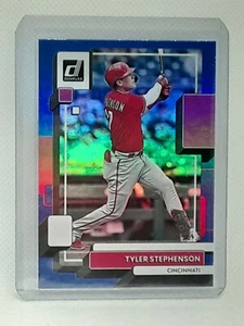 Tyler Stephenson 2022 Donruss Baseball - #218 BLUE FOIL - Cincinnati Reds - Bild 1 von 2