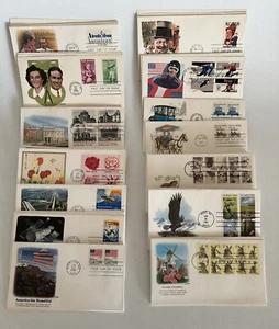 Large lot of 90 First Day Issue Envelopes 1981 Fleetwood - Bild 1 von 14