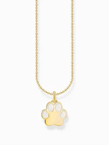 Thomas Sabo KE2266-427-14-L45V Vergoldete Kette mit Pfotenanhänger Damen - Bild 1 von 3