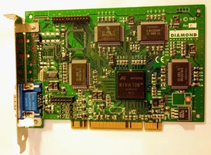 PCI Grafikkarte Diamond Multimedia Viper V330 PCI Nvidia Riva 128 4MB RAM VGA - Afbeelding 1 van 3