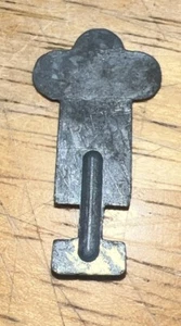 Vintage Flat Key Warded Winding Opener Tool Small Appx 1-1/8" Locks - Picture 1 of 6