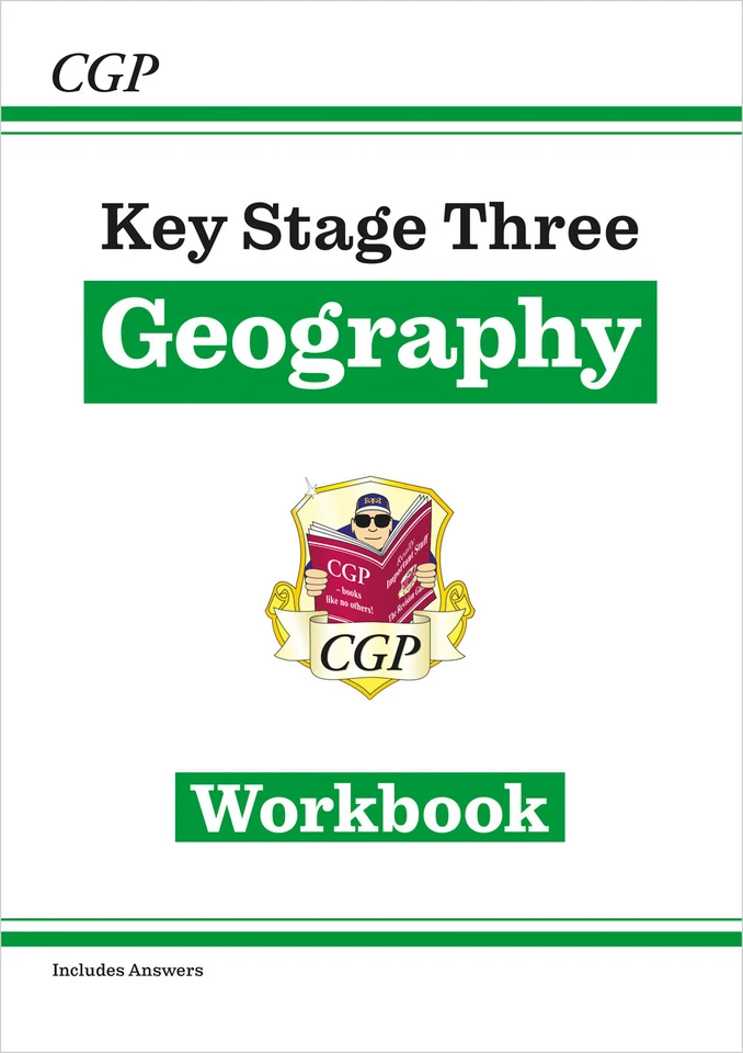 New CGP KS3 Geography Workbook with Answers - Image 1 of 4