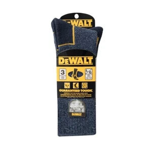 Dewalt schwere Baumwollmischung Crew-Arbeitssocken DXSC150 marineblau - Bild 1 von 1