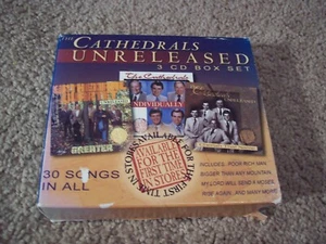 The Cathedrals Unreleased 3 CD Box Set *RARE* Greater Individually Cherish Name - Picture 1 of 19