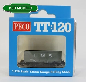 TT Peco TT:120 TTR-7003M 7 tablones vagón abierto LMS - Imagen 1 de 3