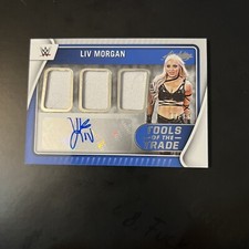 2022 Chronicles WWE Absolute Tools of the Trade Signatures /99 Liv Morgan Auto