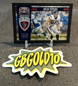 2011 Panini Threads Pro Gridiron Kings Black Framed /10 Brian Cushing #37 - Picture 1 of 3