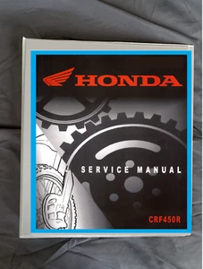 2009- 2012 Honda CRF450 CRF450R BIKE MOTORCYCLE PRINTED service shop manual - Picture 1 of 3
