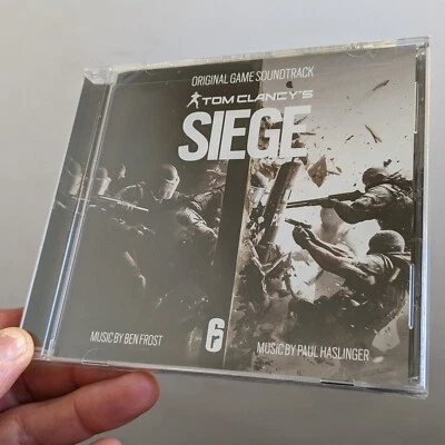Tom Clancy's RAINBOW SIX: SIEGE (2015) Original Game Soundtrack (CD) *SEALED!* - Imagem 1 de 4