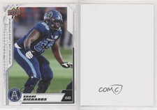 2020 Upper Deck CFL Blank Back Shane Richards #35