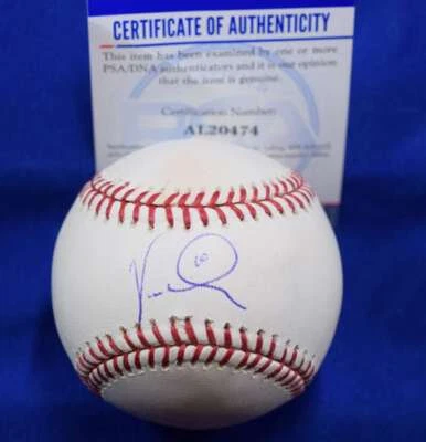 Vernon Wells PSA DNA Coa Autograph Major League OML Signed Baseball - Image 1 of 2