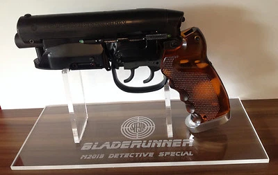 Acrylic display stand for Blade Runner M2019 blaster pistol prop replica - Image 1 of 4