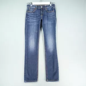 Rag & Bone Jeans Women 23 Blue Dre Low Rise Slim Boyfriend Trousers USA Pants - Picture 1 of 24