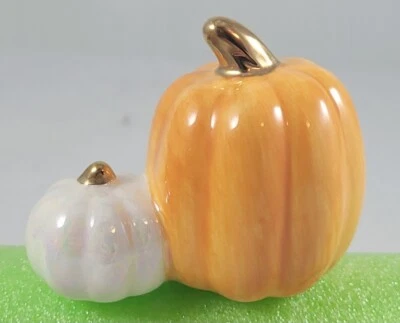 Mini especias de calabaza Nora Fleming 2013 pintado a mano cerámica modelo A02 Acción de Gracias Foto 1 de 4