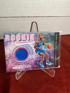 2018-19 Hoops Rookie Remembrance Relics #46 Terrance Ferguson RC OKC Thunder