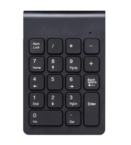 18-key Numeric Keypad USB Receiver 2.4G Wireless Digital Keyboard Wireless - Picture 1 of 3