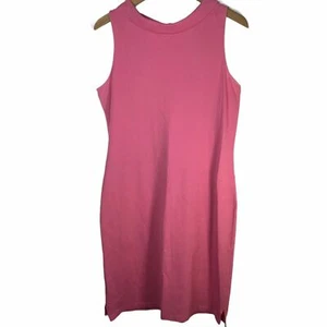 Talbots pink sleeveless collared dress small - Picture 1 of 4